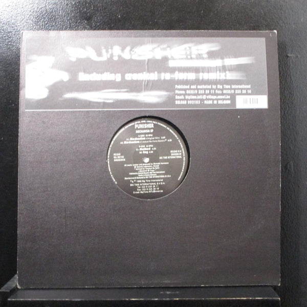 Punisher - Mechanism EP 12" New REL 992103 Belgium 1998 Vinyl Record - Shuga Records