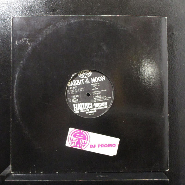 Rabbit In The Moon - O.B.E. / Freak To The Beat 12" VG+ HAL 002 Promo Record - Shuga Records