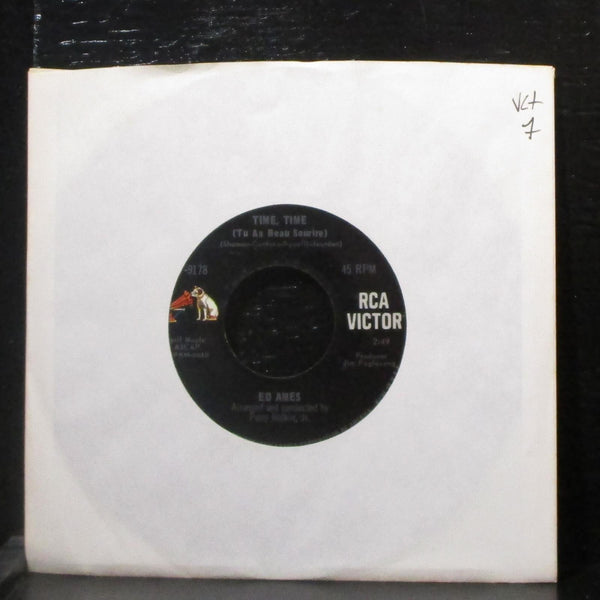 Ed Ames - Time, Time / One Little Girl At A Time 7" VG+ Vinyl 45 RCA 47-9178 USA - Shuga Records