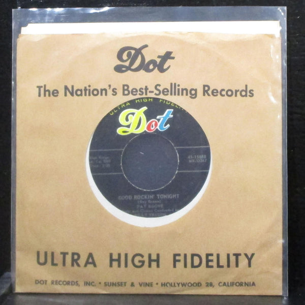 Pat Boone - Good Rockin' Tonight 7" Mint- Vinyl 45 Dot 45-15888 USA 1958 - Shuga Records
