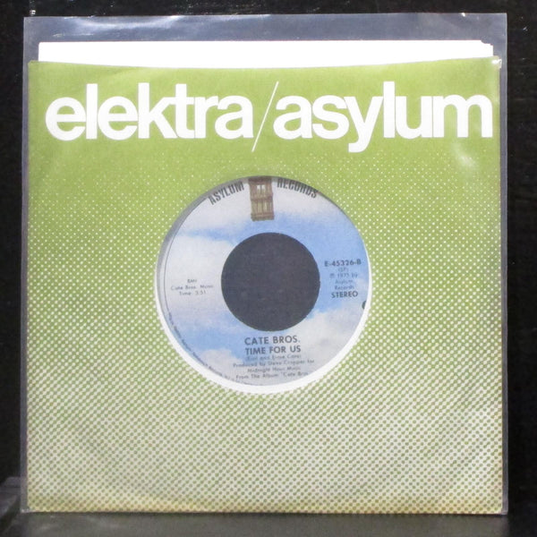 Cate Bros. - Can't Change My Heart / Time For Us 7" Mint- 45 Asylum E-45326 SP - Shuga Records