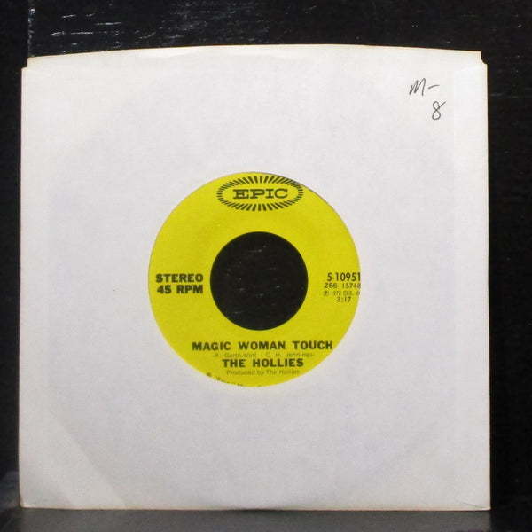 The Hollies - Magic Woman Touch / Blue In The Morning 7" Mint- Vinyl 45 Epic - Shuga Records