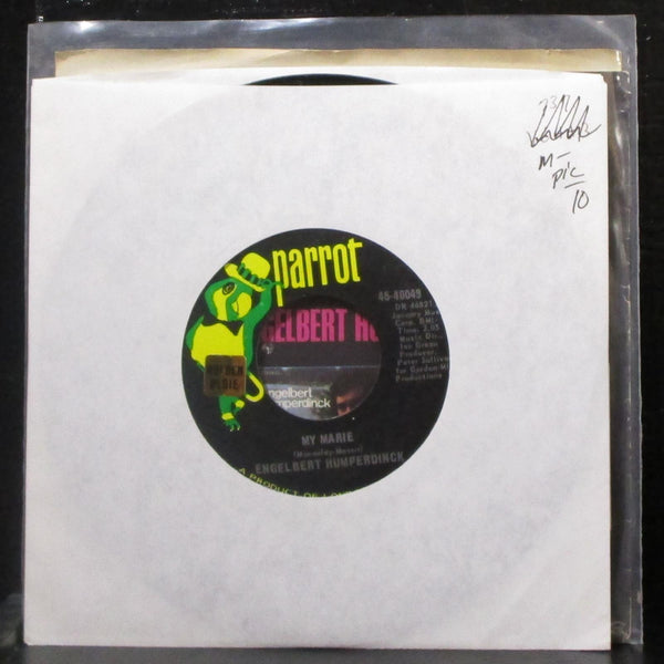 Engelbert Humperdinck - My Marie / Our Song 7" Mint- Vinyl 45 Parrot 45-40049 - Shuga Records