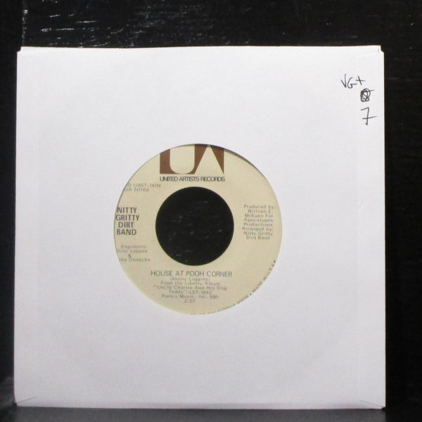 Nitty Gritty Dirt Band - House At Pooh Corner / Travelin' Mood 7" VG+ Vinyl 45 - Shuga Records