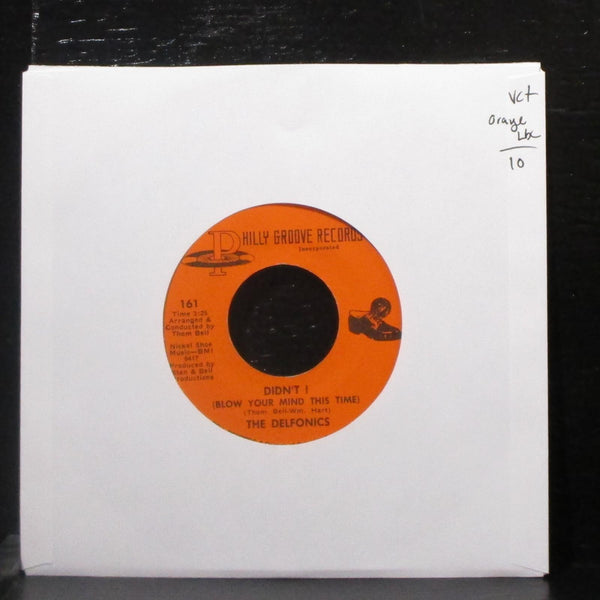 The Delfonics - Didn't I / Down Is Up, Up Is Down 7" VG+ Vinyl 45 Philly Groove - Shuga Records