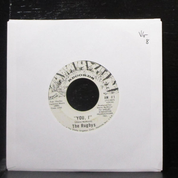 The Rugbys - You, I / Stay With Me 7" VG Vinyl 45 Amazon AM-1 USA 1969 - Shuga Records