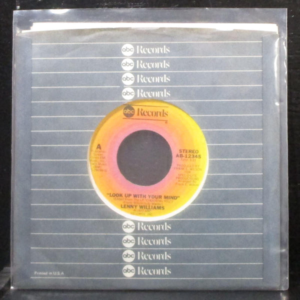 Lenny Williams - Look Up With Your Mind / Riding The High Wire 7" VG+ Vinyl 45 - Shuga Records