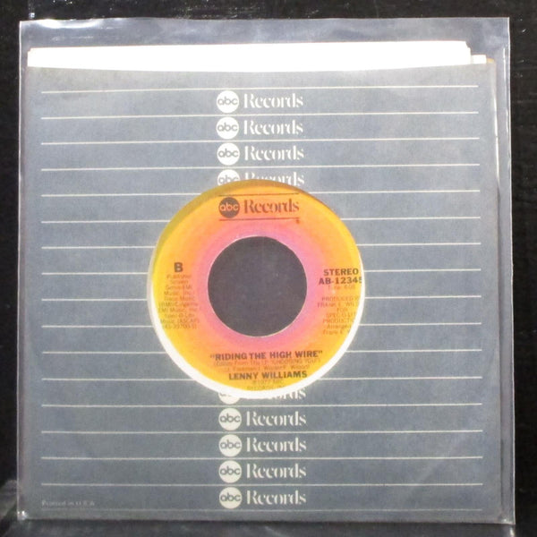 Lenny Williams - Look Up With Your Mind / Riding The High Wire 7" VG+ Vinyl 45 - Shuga Records