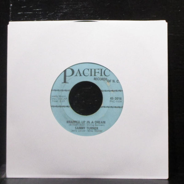 Sammy Turner - Lavender-Blue / Wrapped Up In A Dream 7" VG- Vinyl 45 Pacific - Shuga Records