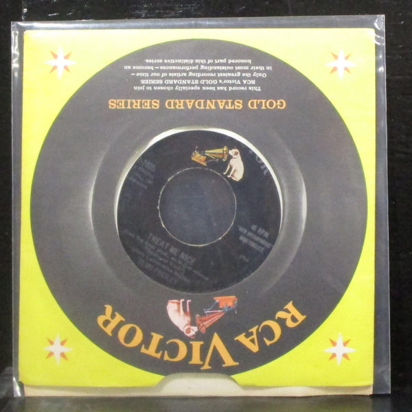 Elvis Presley - Jailhouse Rock / Treat Me Nice 7" VG Vinyl 45 RCA Victor 47-7035 - Shuga Records