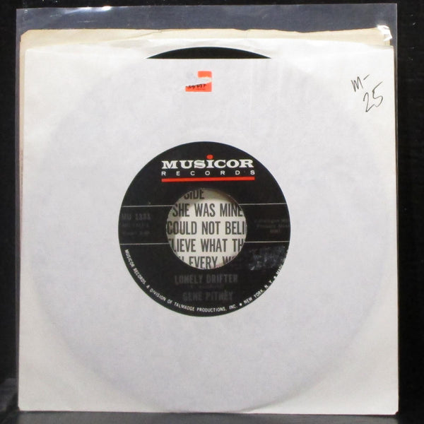 Gene Pitney - Billy You're My Friend / Lonely Drifter 7" Mint- Vinyl 45 Musicor - Shuga Records