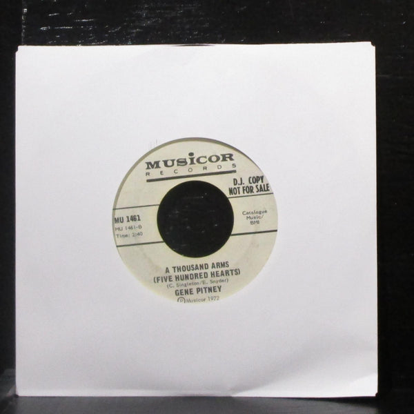 Gene Pitney - Summertime Dreaming / A Thousand Arms 7" VG+ Promo Vinyl 45 - Shuga Records