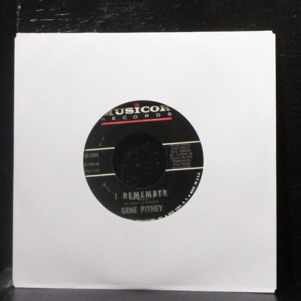 Gene Pitney - She Lets Her Hair Down / I Remember 7" Mint- Vinyl 45 Musicor 1969 - Shuga Records