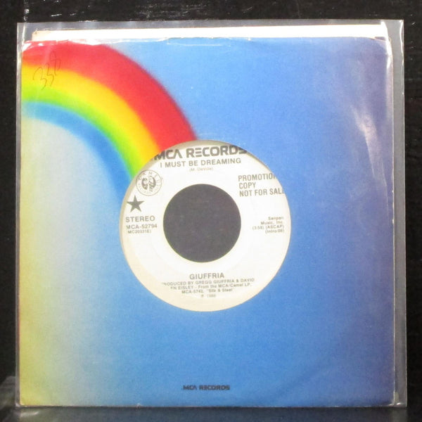 Giuffria - I Must Be Dreaming 7" VG+ Promo Vinyl 45 MCA-52794 USA 1986 - Shuga Records