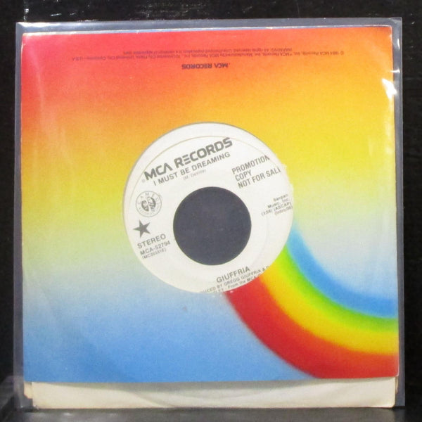 Giuffria - I Must Be Dreaming 7" VG+ Promo Vinyl 45 MCA-52794 USA 1986 - Shuga Records