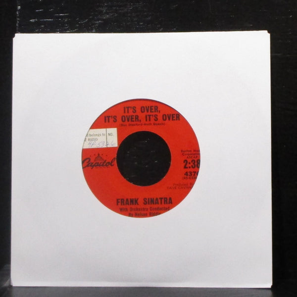 Frank Sinatra - River, Stay 'Way From My Door 7" VG+ Promo Vinyl 45 Capitol 4376 - Shuga Records