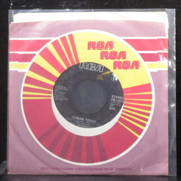Rick Springfield - Human Touch / Alyson 7" Mint- Vinyl 45 RCA PB-13576 USA 1983 - Shuga Records