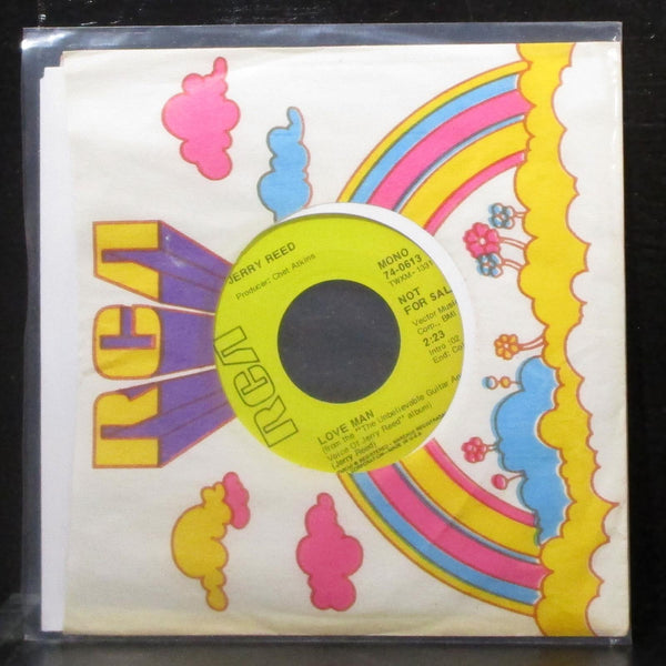 Jerry Reed - Another Puff / Love 7" VG+ Promo Vinyl 45 RCA 74-0613 USA 1971 - Shuga Records