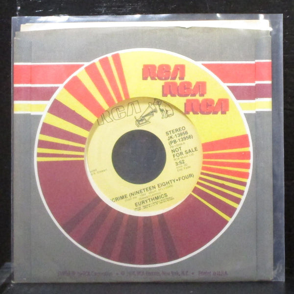 Eurythmics - Sexcrime (Nineteen Eighty-Four) 7" Mint- Promo 45 RCA JK-13956 - Shuga Records