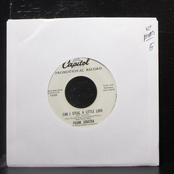 Frank Sinatra - Can I Steal A Little Love / Your Love For Me 7" VG+ Promo 45 - Shuga Records
