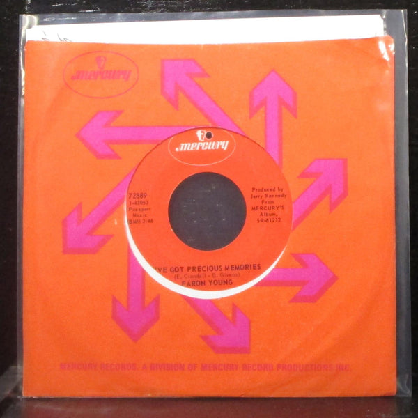 Faron Young - I've Got Precious Memories 7" Mint- Vinyl 45 Mercury 72889 USA - Shuga Records