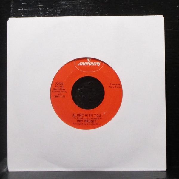 Roy Drusky - My Grass Is Green / Alone With You 7" Mint- Vinyl 45 Mercury 72928 - Shuga Records