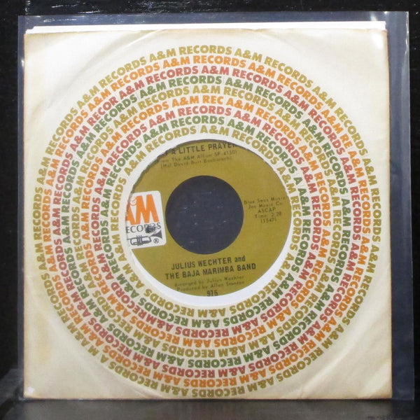 Julius Wechter & Baja Marimba Band - I Say A Little Prayer 7" Mint- Vinyl 45 A&M - Shuga Records
