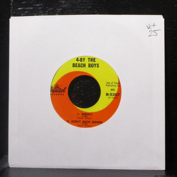 The Beach Boys - 4-By The Beach Boys EP 7" VG+ Vinyl 45 Capitol R-5267 USA 1965 - Shuga Records