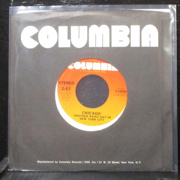 Chicago - Another Rainy Day In New York City 7" Mint- Vinyl 45 Columbia 3-10360 - Shuga Records