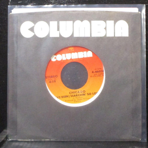 Chicago - Searchin' So Long / Byblos 7" Mint- Vinyl 45 Columbia 4-46020 USA 1974 - Shuga Records