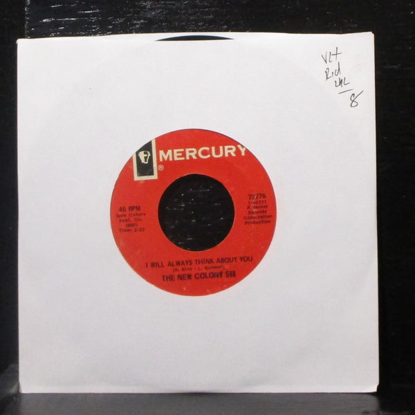 The New Colony Six - I Will Always Think About You 7" VG+ Vinyl 45 Mercury 72775 - Shuga Records