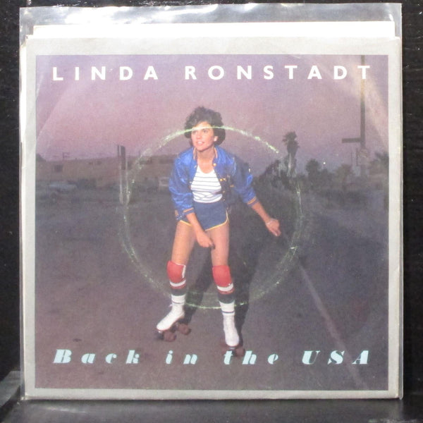 Linda Ronstadt - Back In The U.S.A. / White Rhythm & Blues 7" VG+ Vinyl 45 - Shuga Records
