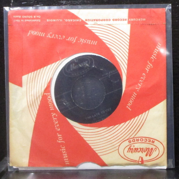 Patti Page - Go On Home / Too Late To Cry 7" Mint- Vinyl 45 Mercury 71906 USA - Shuga Records