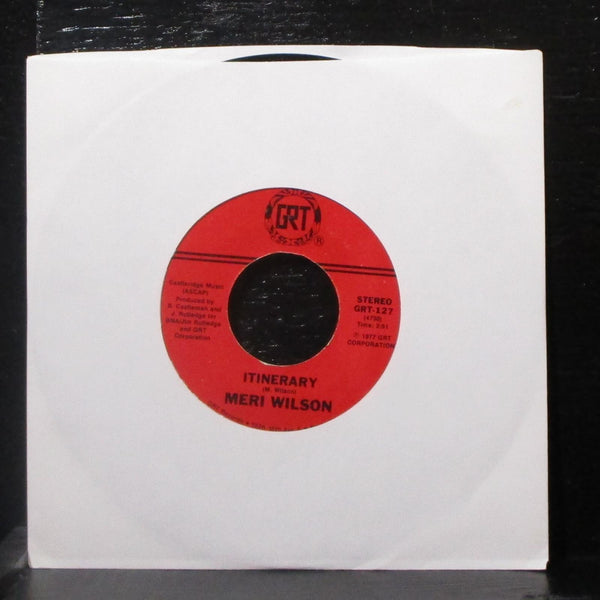 Meri Wilson - Telephone Man / Itinerary 7" Mint- Vinyl 45 GRT GRT-127 USA 1977 - Shuga Records