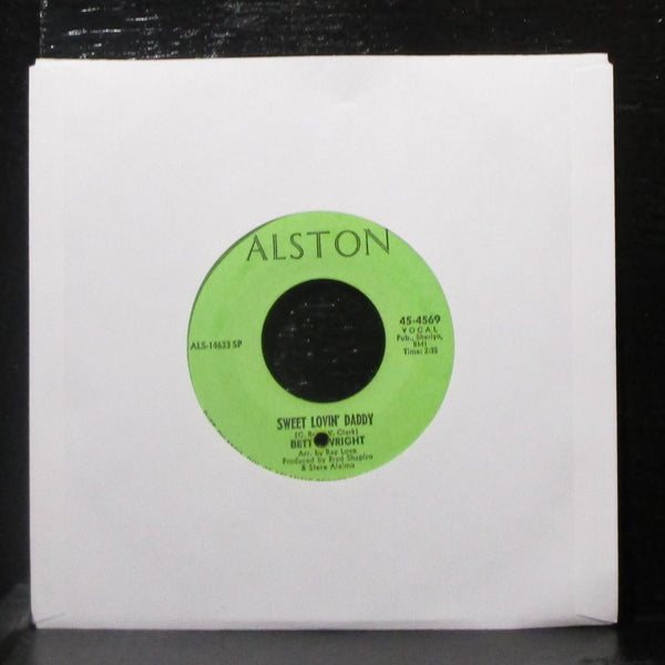 Betty Wright - Girls Can't Do What The Guys Do 7" VG+ 45-4569 Alston lbl var - Shuga Records