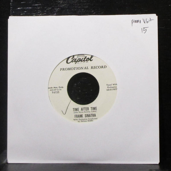 Frank Sinatra - Time After Time / French Foreign Legion 7" VG+ Promo Vinyl 45 - Shuga Records