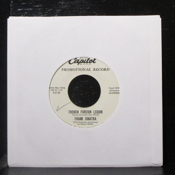 Frank Sinatra - Time After Time / French Foreign Legion 7" VG+ Promo Vinyl 45 - Shuga Records