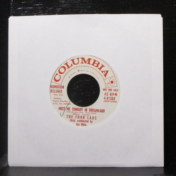 The Four Lads - The Fountain Of Youth 7" VG+ Promo Vinyl 45 Columbia 4-41365 - Shuga Records