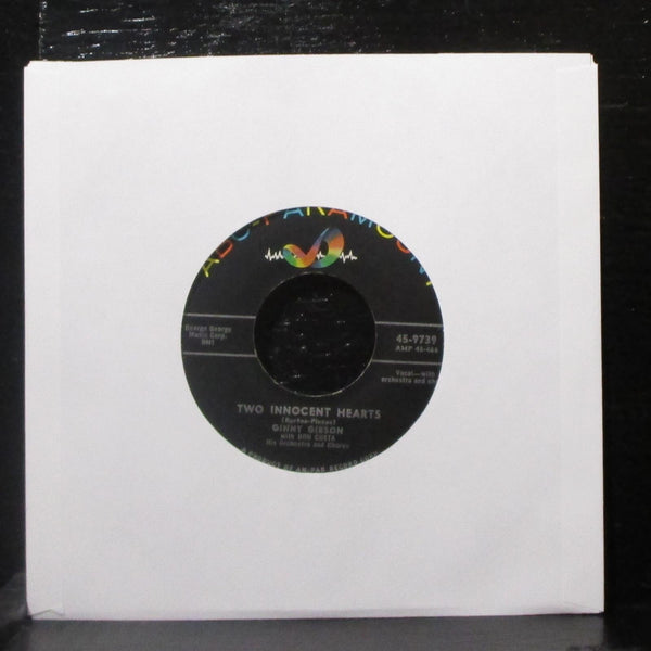Ginny Gibson - Miracle Of Love / Two Innocent Hearts 7" Mint- Vinyl 45 ABC 1956 - Shuga Records