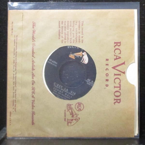 Sunny Gale - Looking Gale / C'Est La Vie 7" Mint- Vinyl 45 RCA 47-6286 USA 1955 - Shuga Records