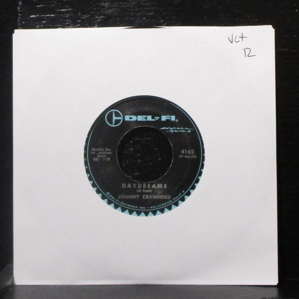 Johnny Crawford - Daydreams / So Goes The Story 7" VG+ Vinyl 45 Del-Fi 4162 - Shuga Records