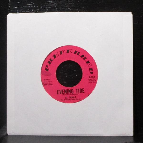 Al Caiola - Evening Tide / Suzanne 7" VG+ Vinyl 45 Preferred P-602 USA 1960 - Shuga Records