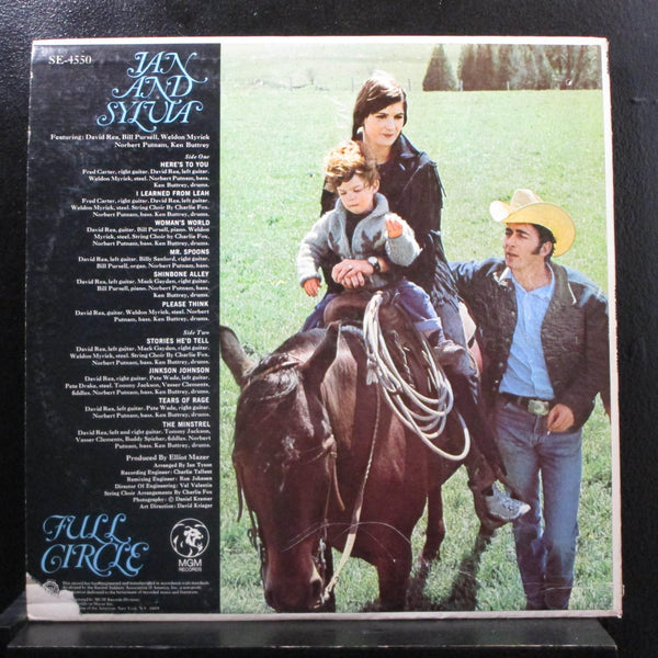 Ian & Silvia - Full Circle LP VG+ SE-4550 USA 1968 Vinyl Record - Shuga Records