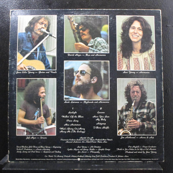 Jesse Colin Young - On The Road LP VG+ BS 2913 USA 1976 Vinyl Record w/Poster - Shuga Records