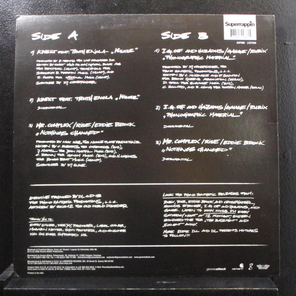 Eddie III And D.L - Presents The Maxed Out Single 12" VG+ GAP 066 Vinyl Record - Shuga Records