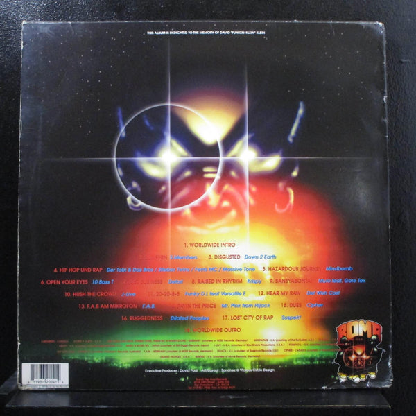 Various - Bomb World Wide 2 LP VG+ BOMB 2004 USA 1997 Vinyl Record - Shuga Records