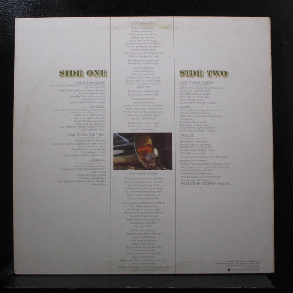 Eddie Harris - I Need Some Money LP VG+ SD 1669 Atlantic 1975 Vinyl Record - Shuga Records