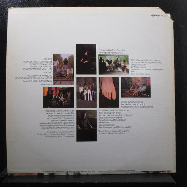Barry Miles' Silverlight - Magic Theater LP VG+ PS 661 USA 1975 Vinyl Record - Shuga Records
