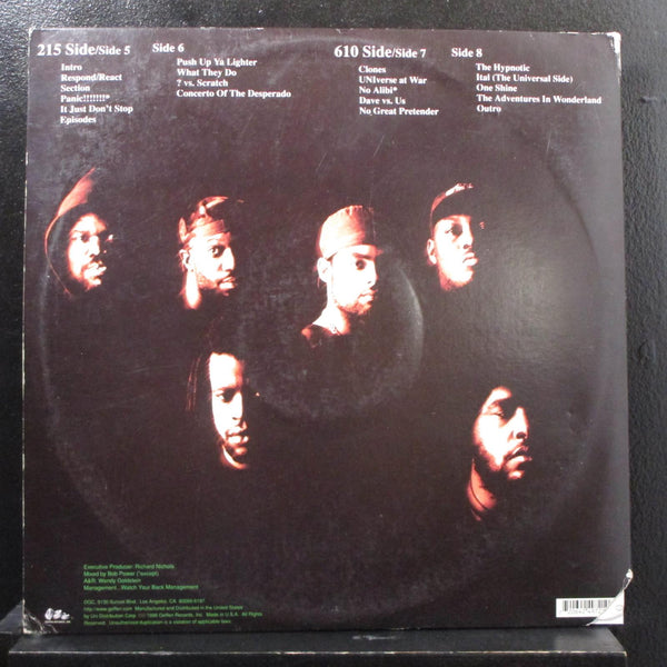 The Roots - Illadelph Halflife 2 LP VG+ DGC2-24972 USA 1996 1st Vinyl Record - Shuga Records