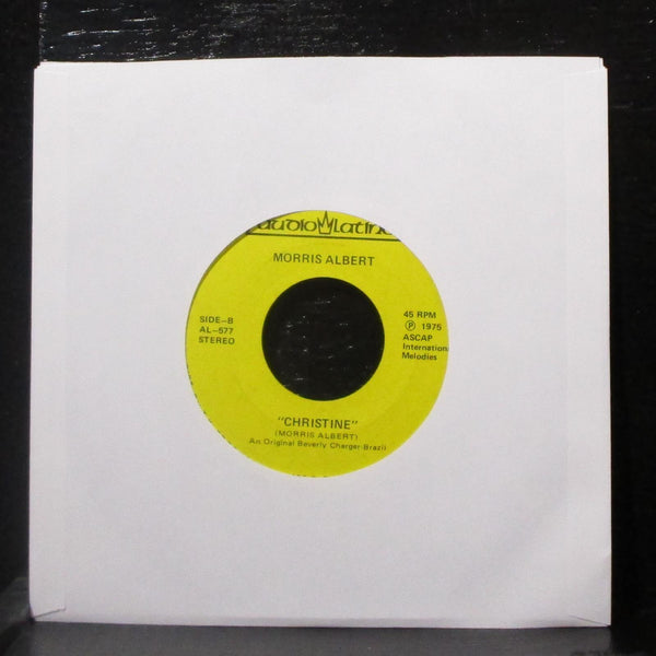 Morris Albert - Dime (Feelings) / Christine 7" Mint- Vinyl 45 AL-577 yellow USA - Shuga Records